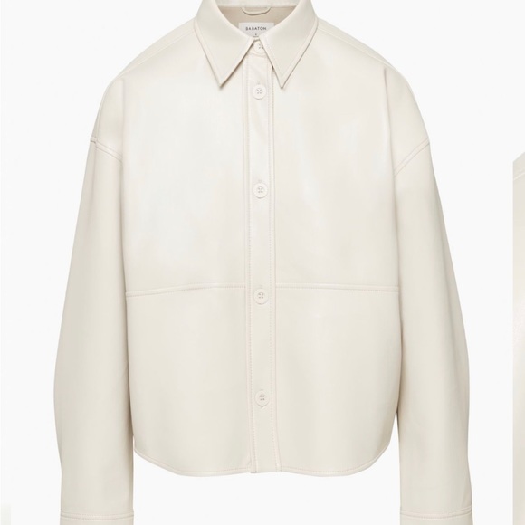 ❌SOLD❌ Babaton Pelli Hip Shirt Jacket sz 2XS - Picture 7 of 14